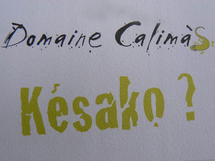 Késako ? - Calimàs - patrice-delthil 