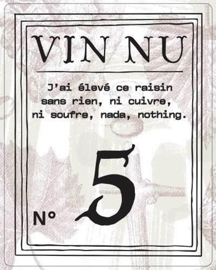 Vin Nu Cuvée 5 - Vin Nu - Myrtilles Du Trimoulet - geoffrey-estienne 