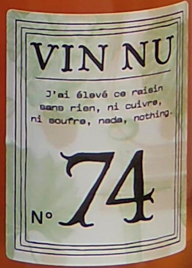 Vin Nu Cuvée 74 - Vin Nu - Myrtilles Du Trimoulet - geoffrey-estienne 