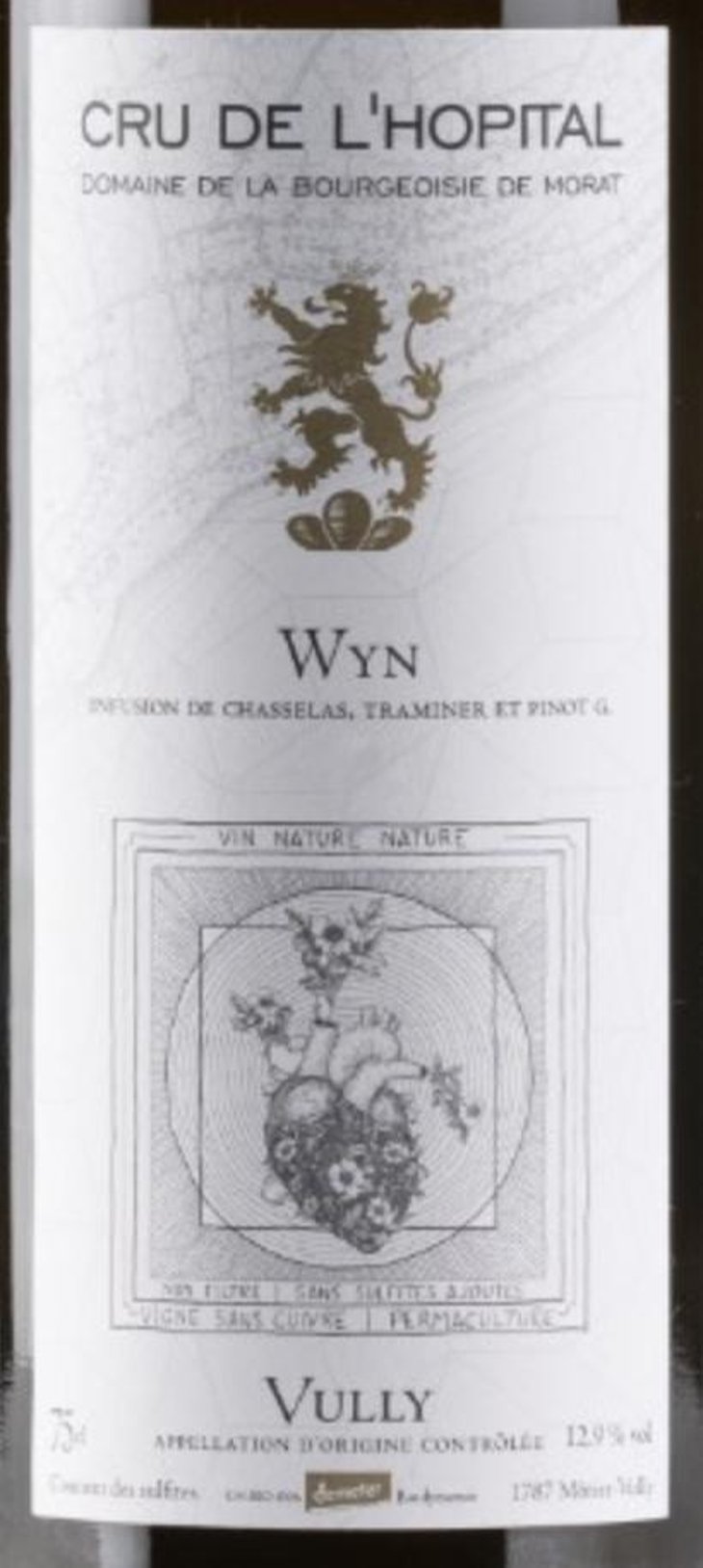 Wyn – Infusion de cépages blancs Nature - Cru de l'Hôpital - christian-vessaz 