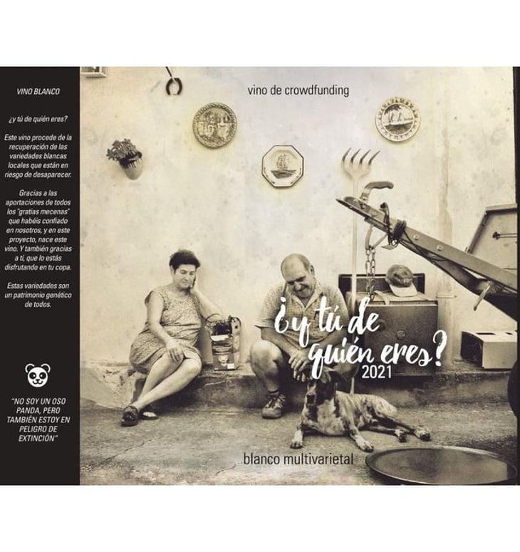 Y tú de quien Eres? Blanco - Bodegas Gratias. Familia y Viñedos - ana-gomez-ivan-gomez-silvia-araque-y-jose-gomez 