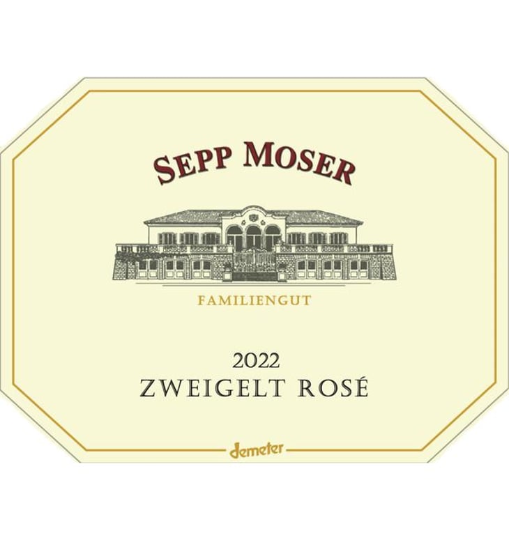 Zweigelt Rosé - Vitikultur MOSER - familie-moser 