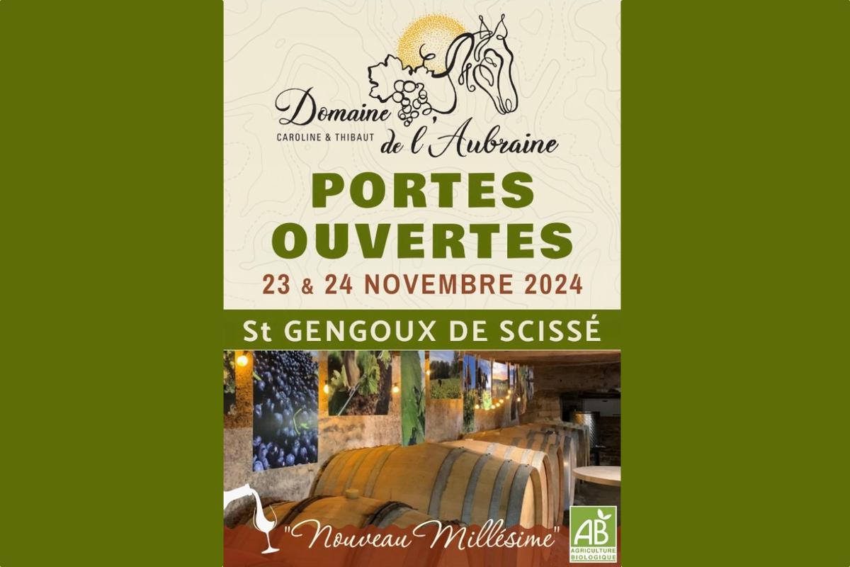 Weekend Portes Ouvertes au Domaine de l'Aubraine! 2024 Raisin