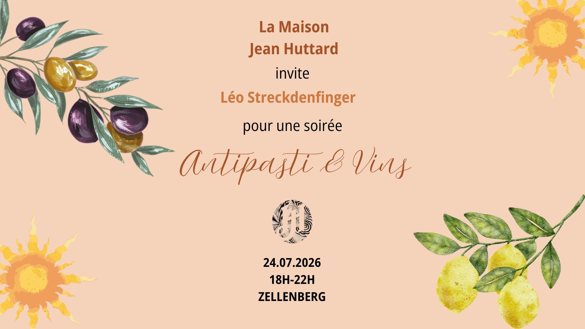 Antipasti & Vins à la Maison Jean Huttard