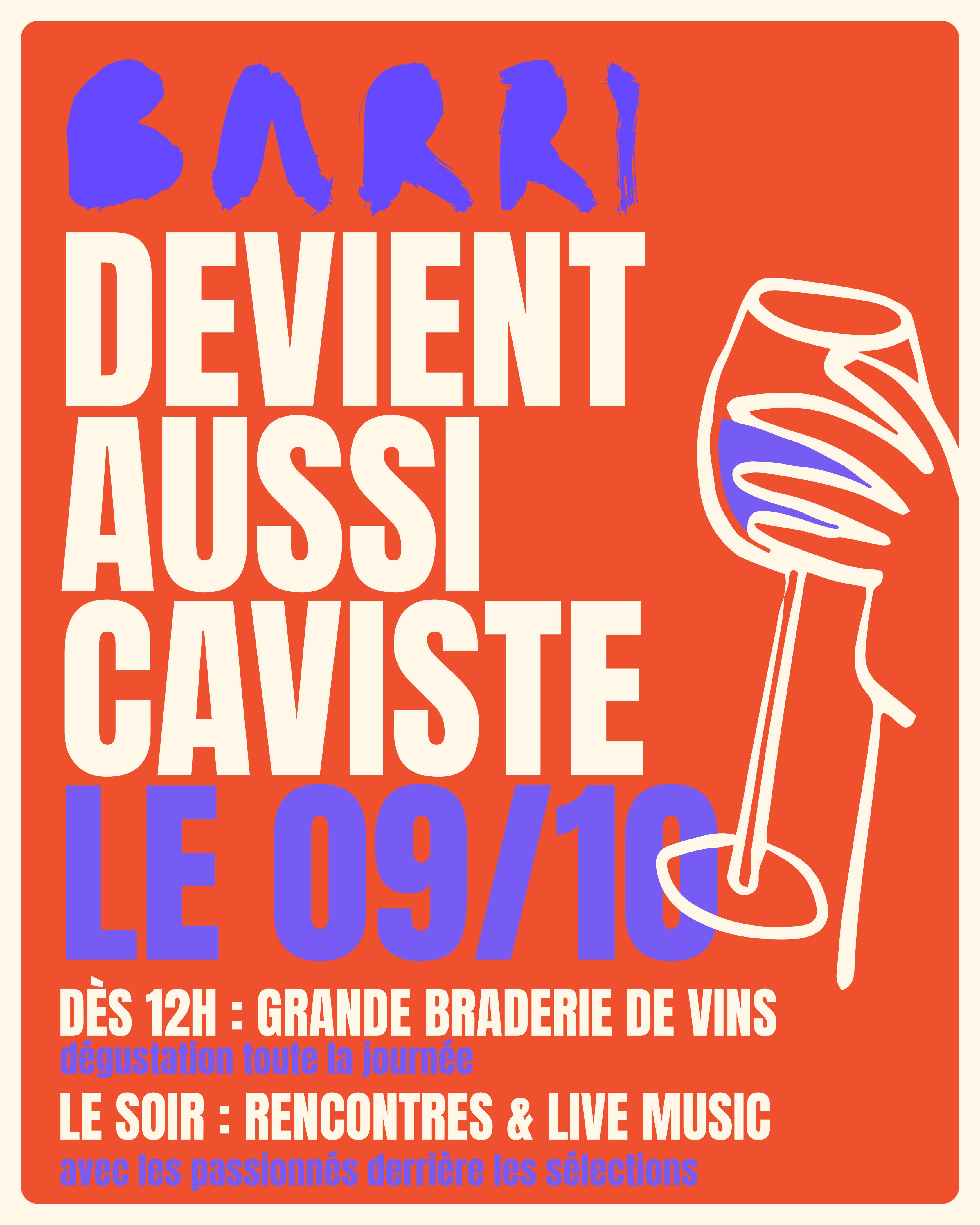 Barri devient aussi Caviste 2026