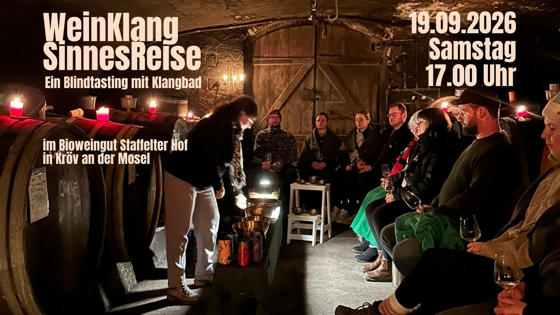 Blindtasting & Soundbath experience
