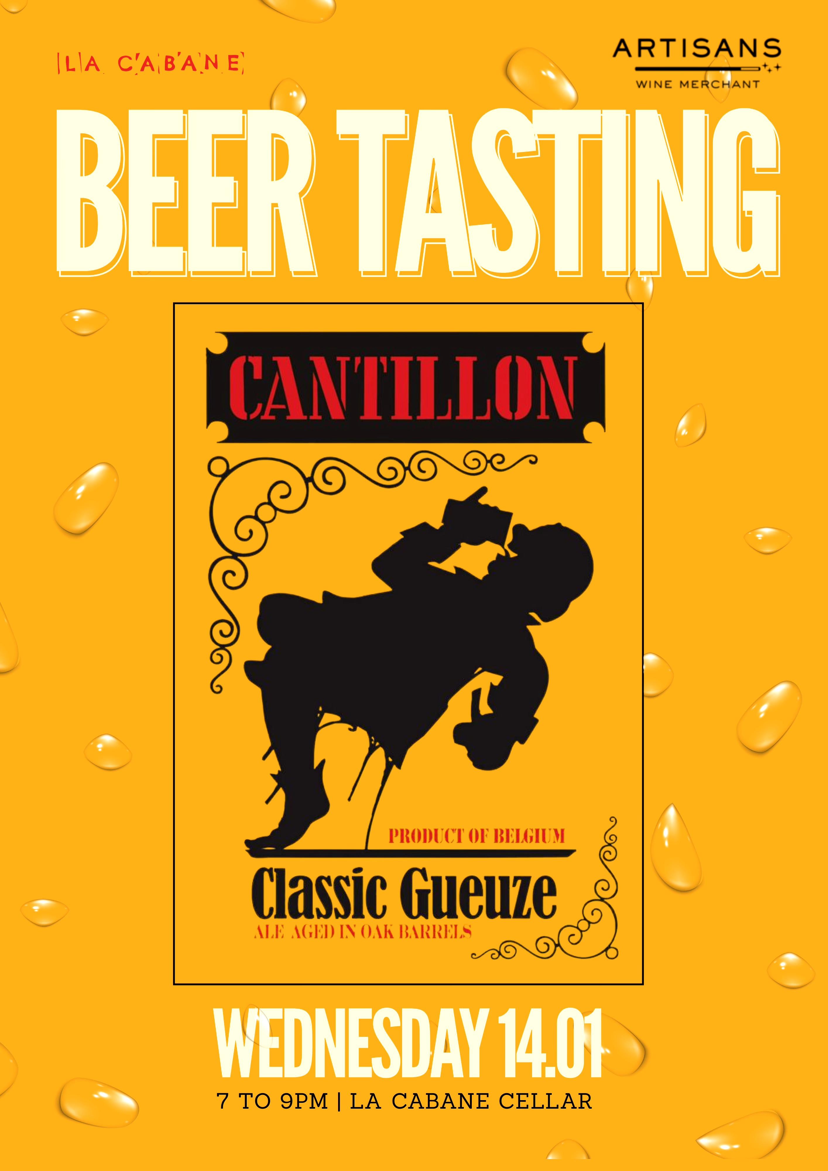 Cantillon: Lambic Beer Tasting 14.01.2026