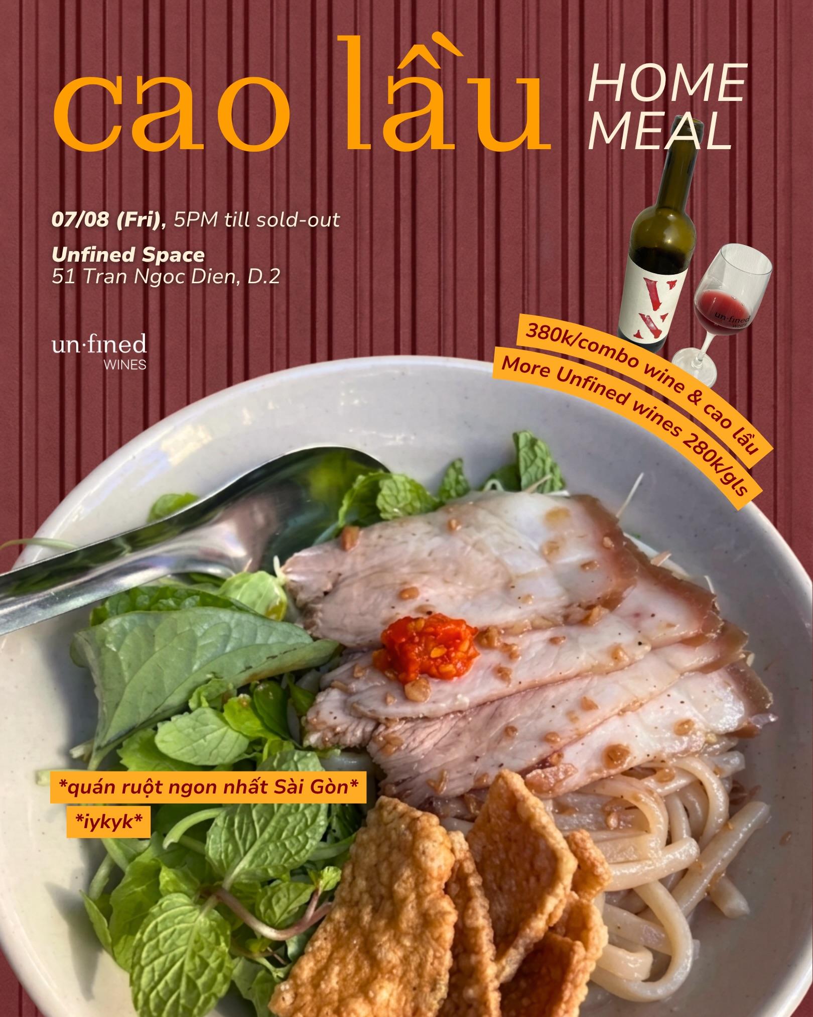 CAO LẦU HOME MEAL
