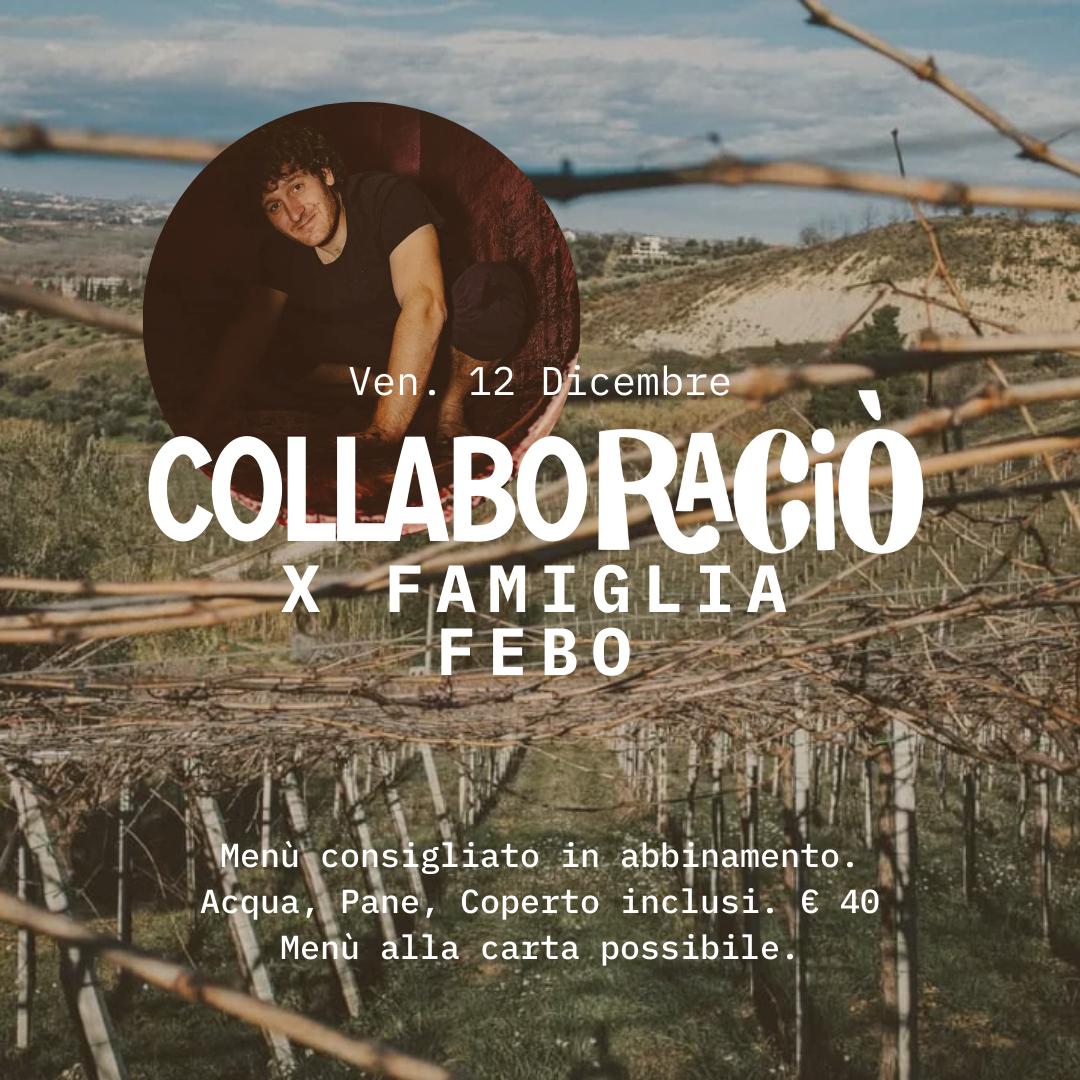 Collaboraciò X Famiglia Febo