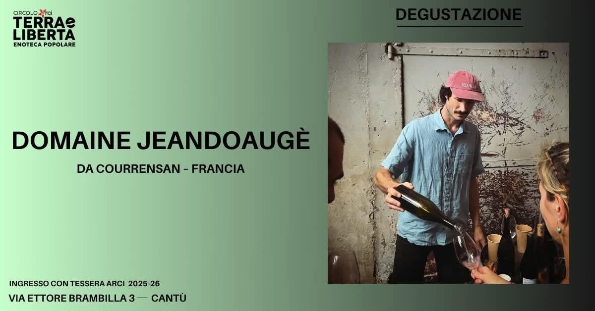 Degustazione con Domain Jeandauge