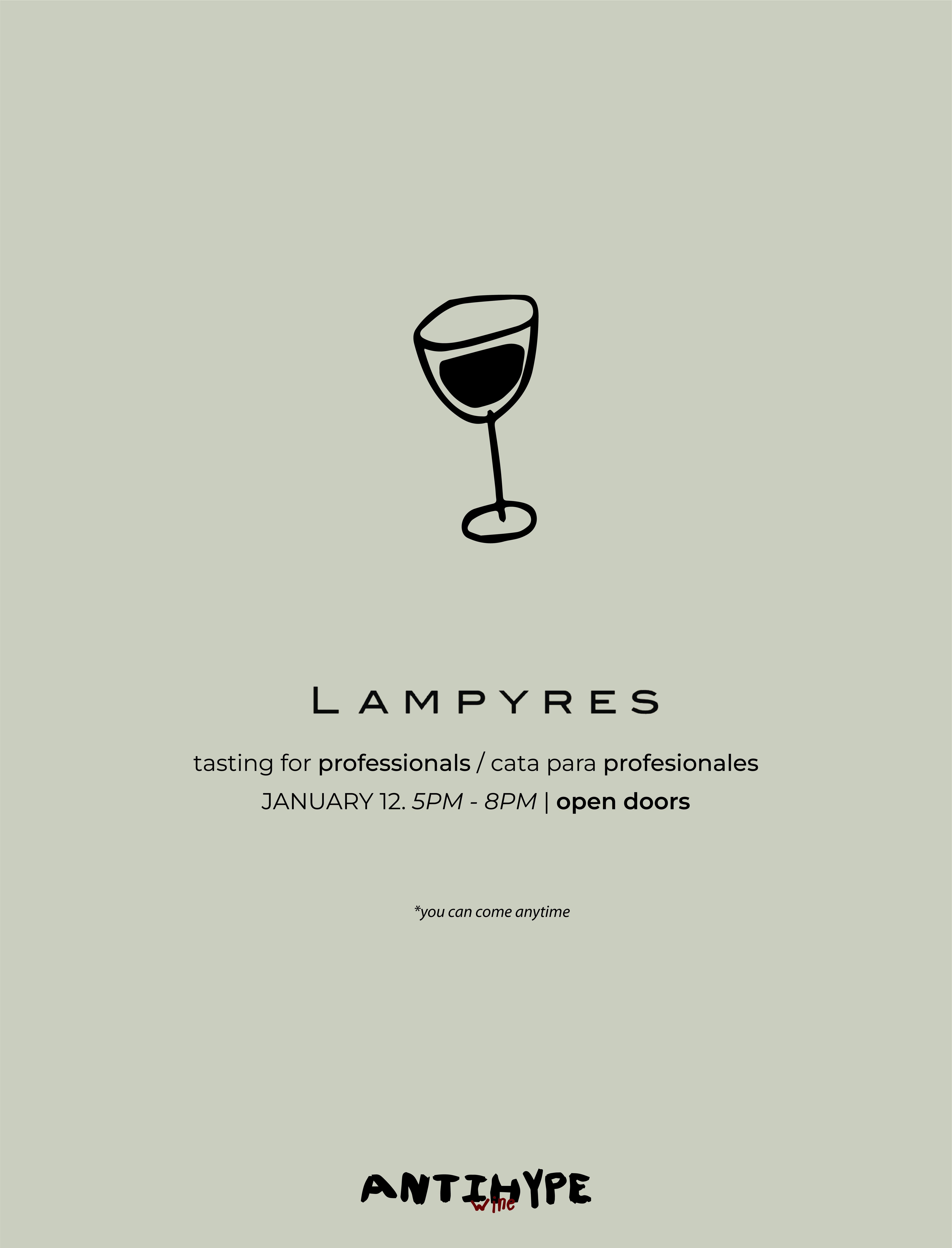 LAMPYRES | cata para profesionales