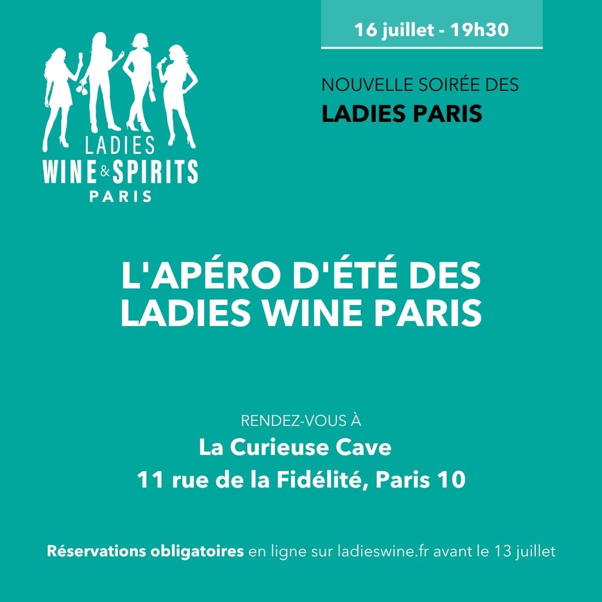 L’Apéro d’Été Ladies Wine Paris