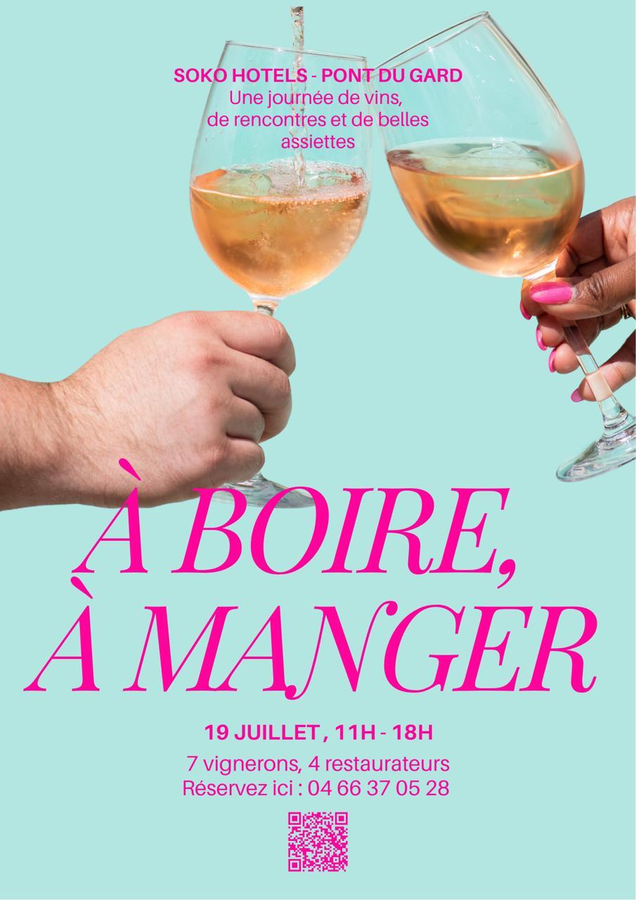 À BOIRE, À MANGER