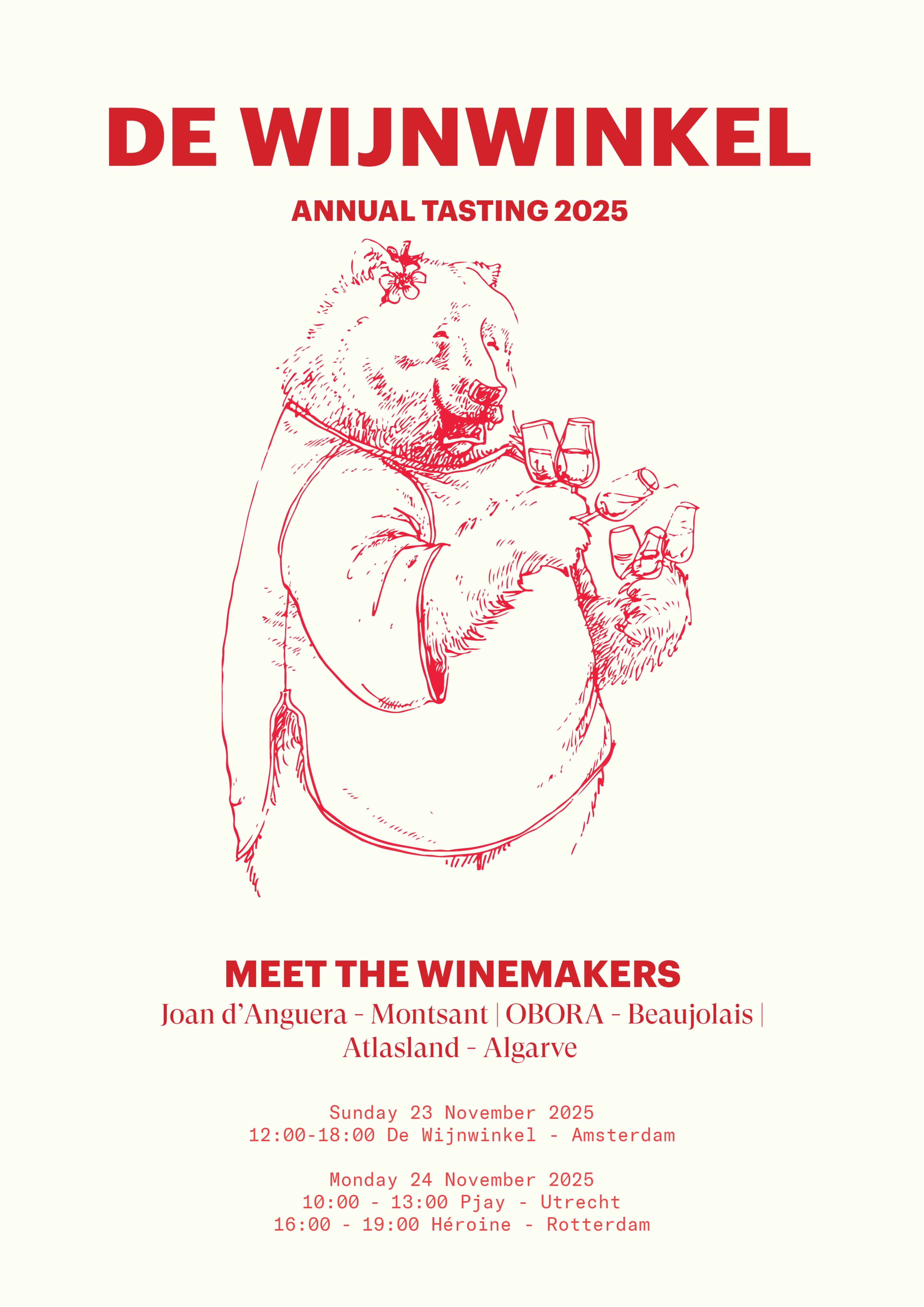 Annual tasting De Wijnwinkel 2025