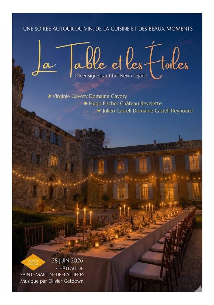 LA TABLE ET LES ÉTOILES