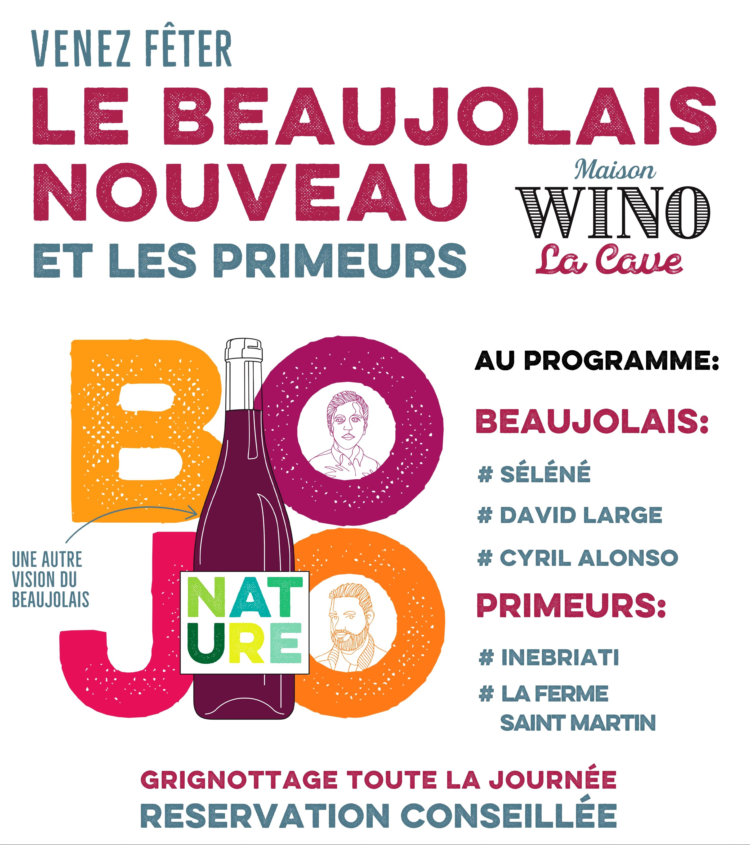 Le Beaujo se fête chez Wino !