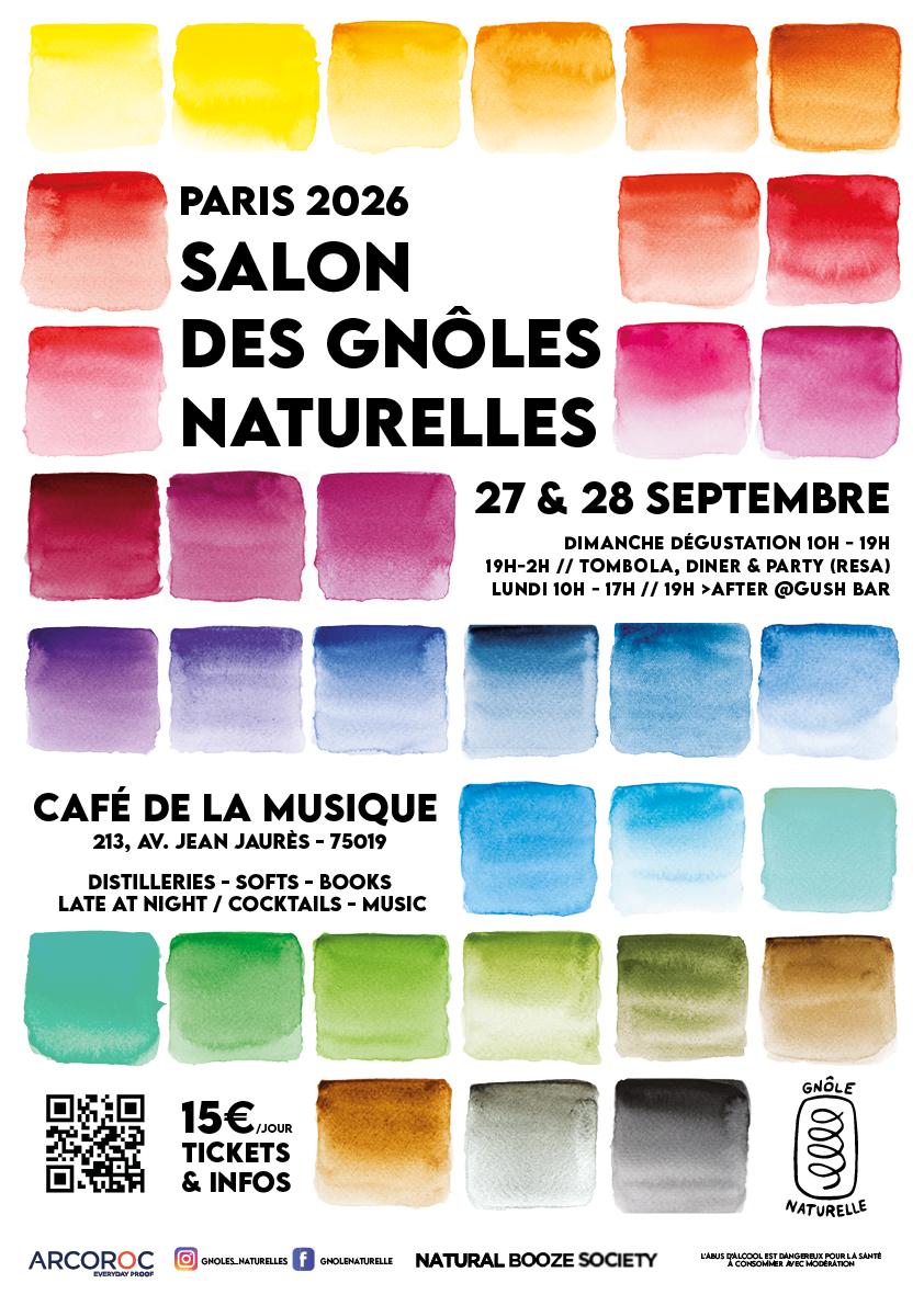 SALON DES GNÔLES NATURELLES / PARIS NATURAL BOOZE FAIR 2026