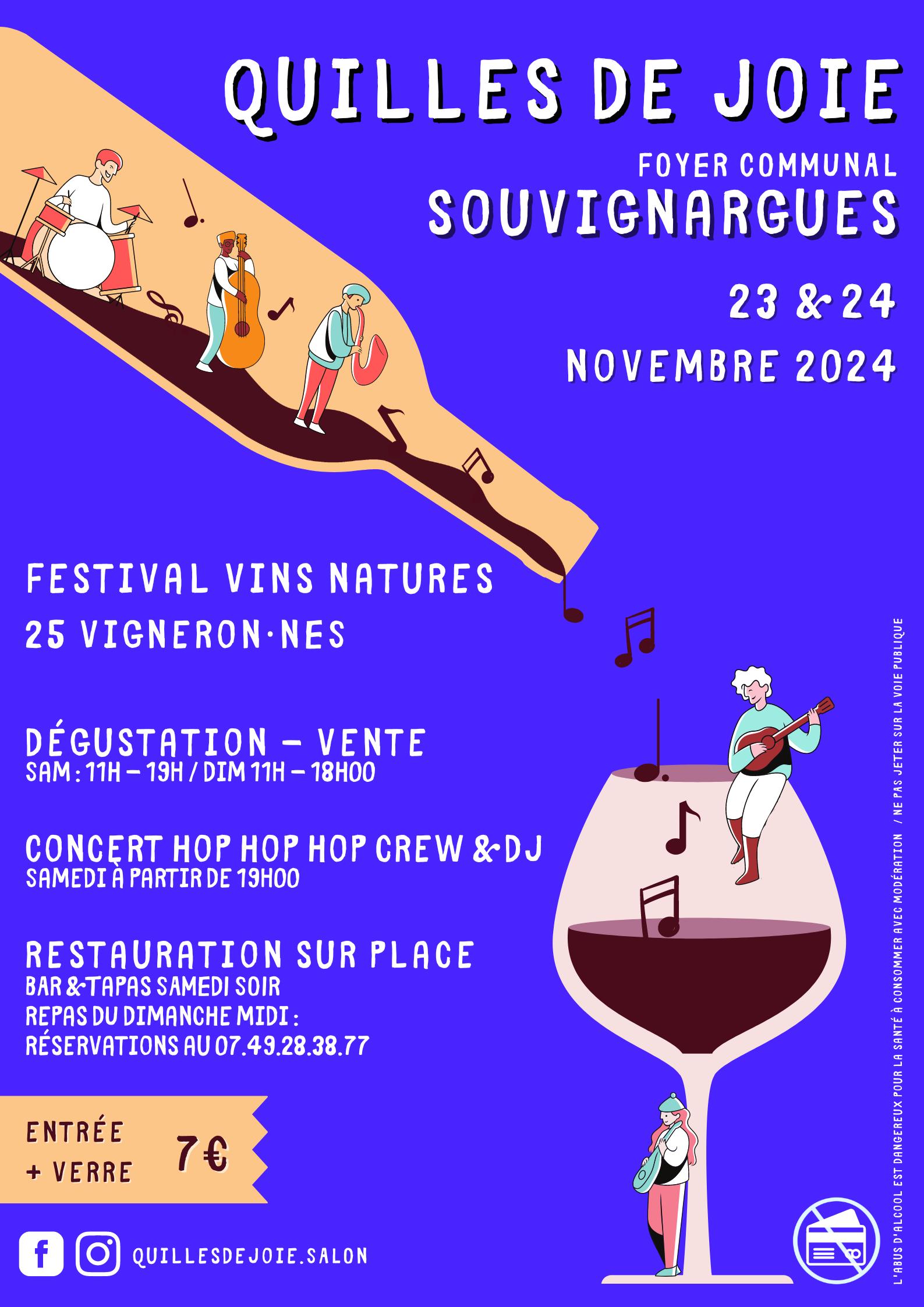 Quilles de Joie 2024 Raisin