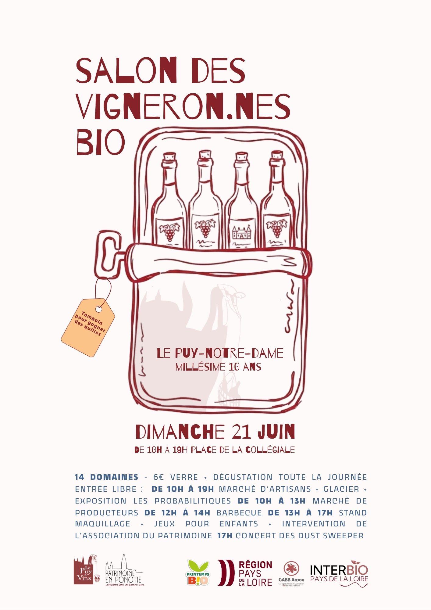 Salon des Vigneron.nes Bio du Puy-Notre-Dame 2026