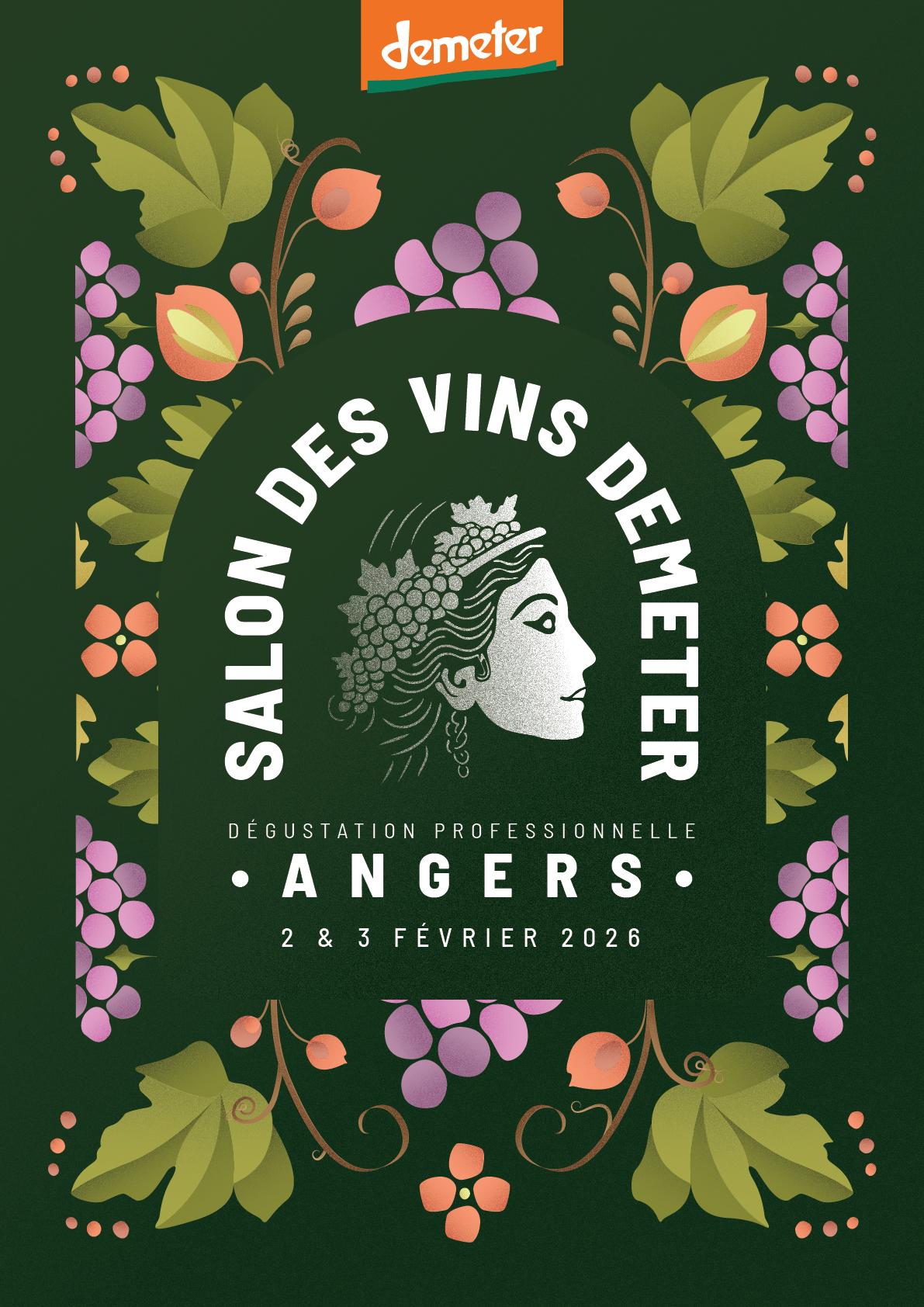 Salon des vins Demeter 2026 à ANGERS