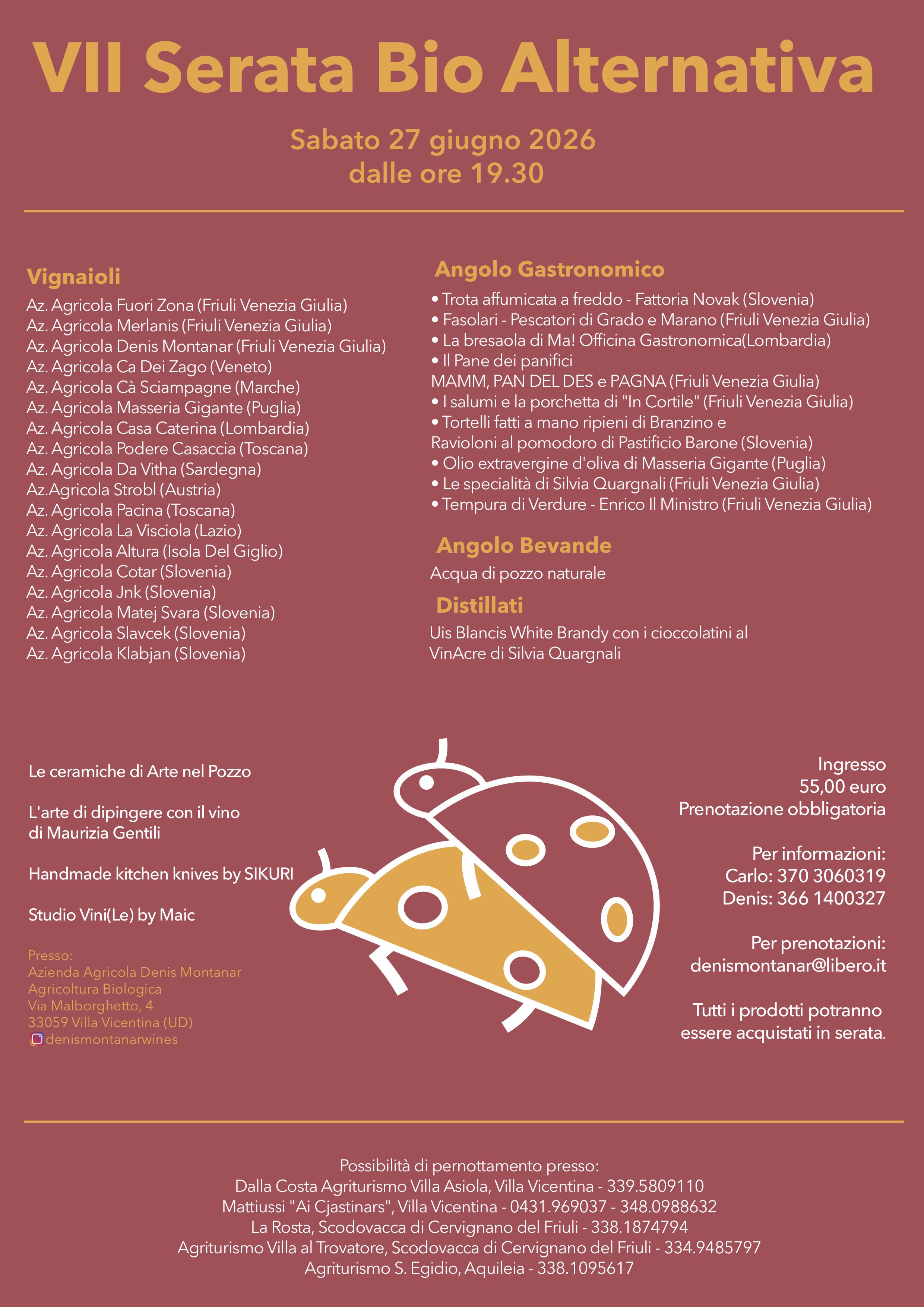 Serata Bio Alternativa 2026
