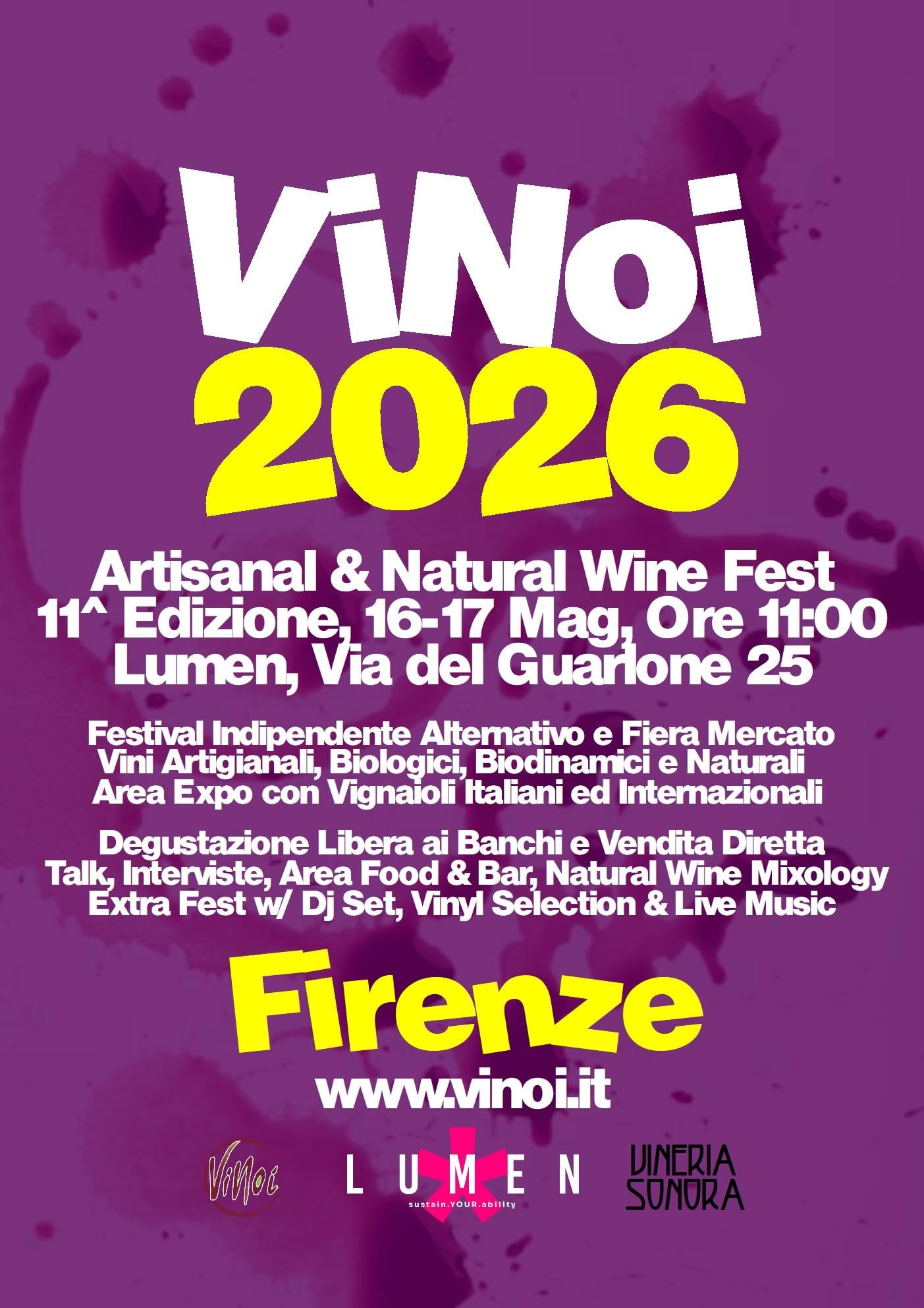 ViNoi 2026 • Firenze