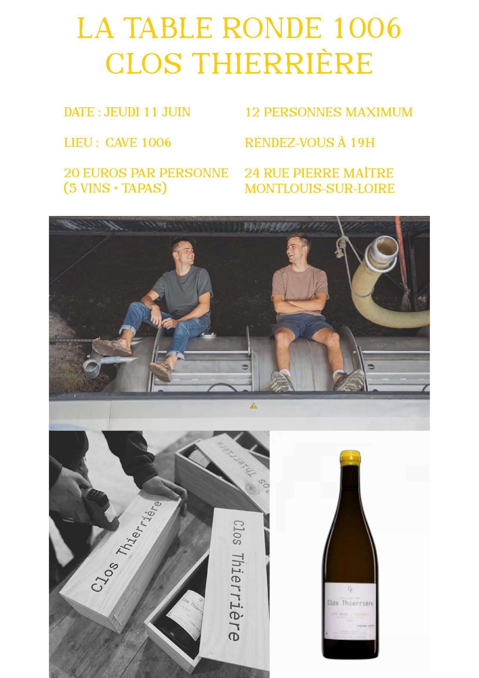 TABLE RONDE CAVE 1006
