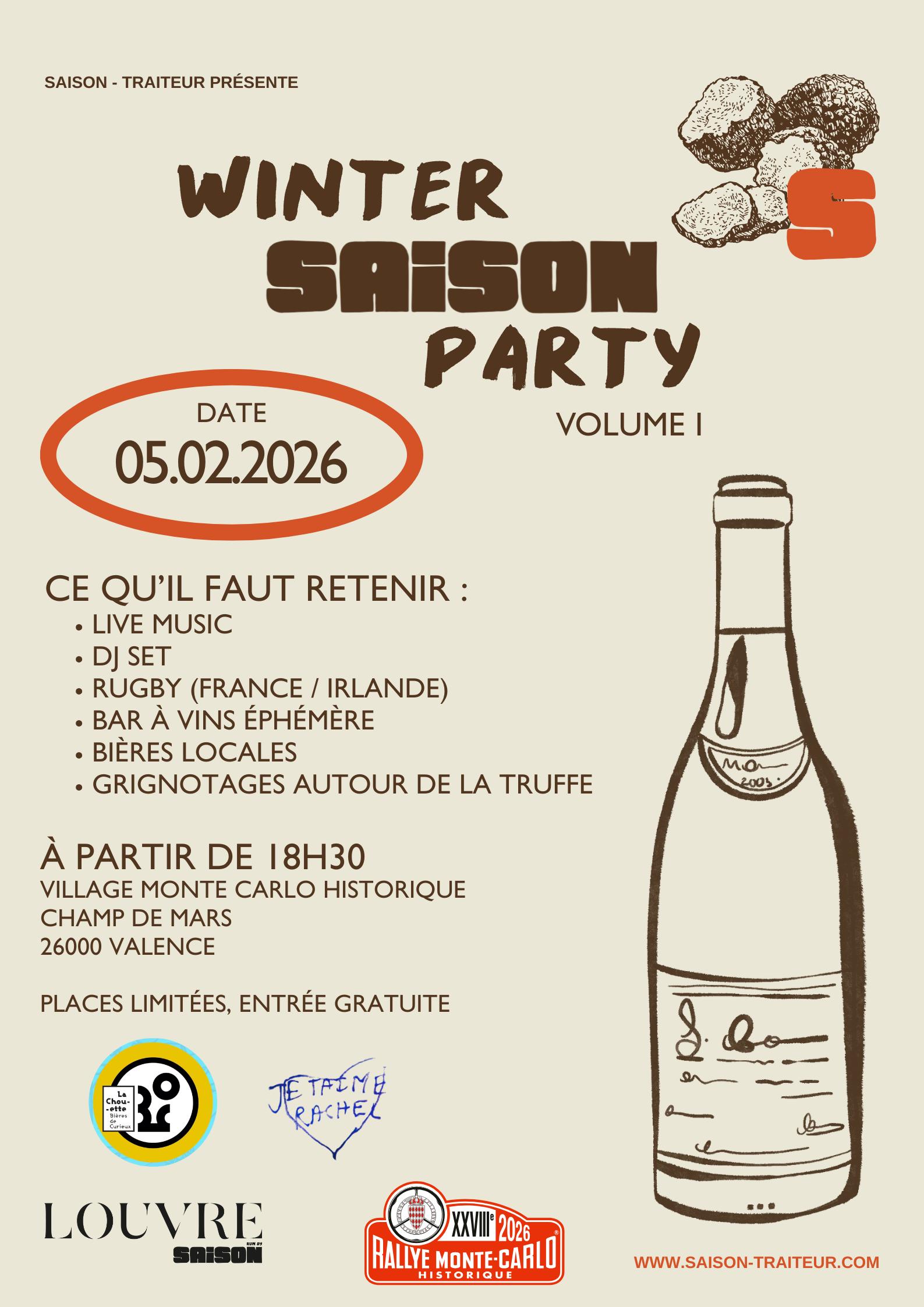 WINTER SAISON PARTY