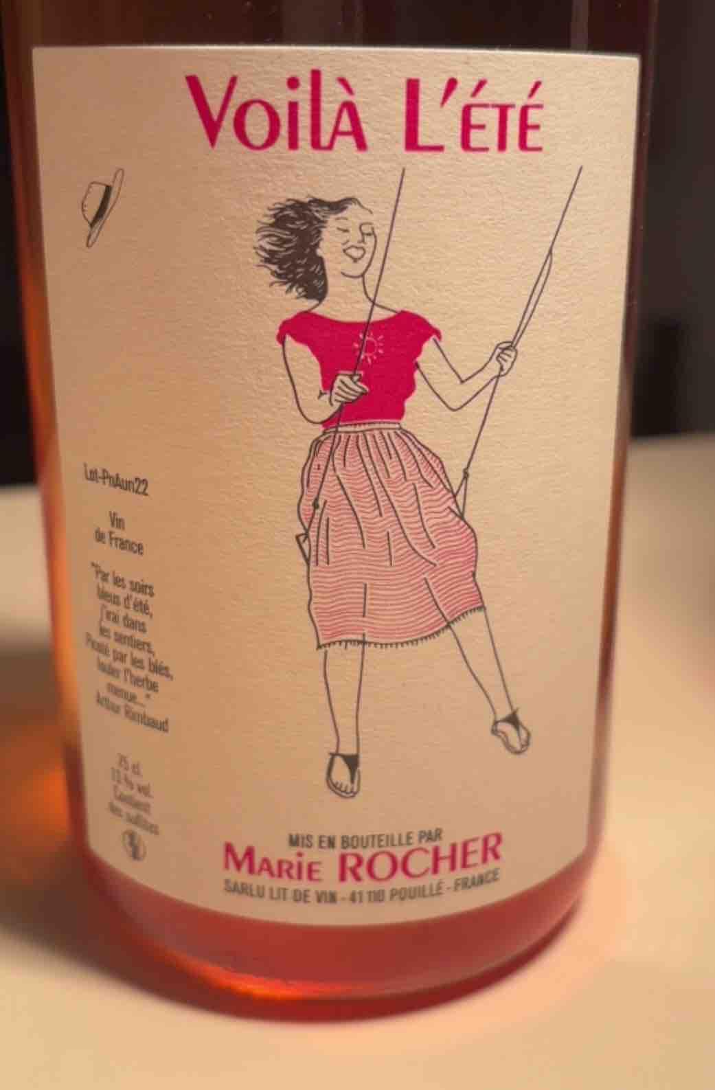 Voila l’été - Lit de vin - marie-rocher -2022