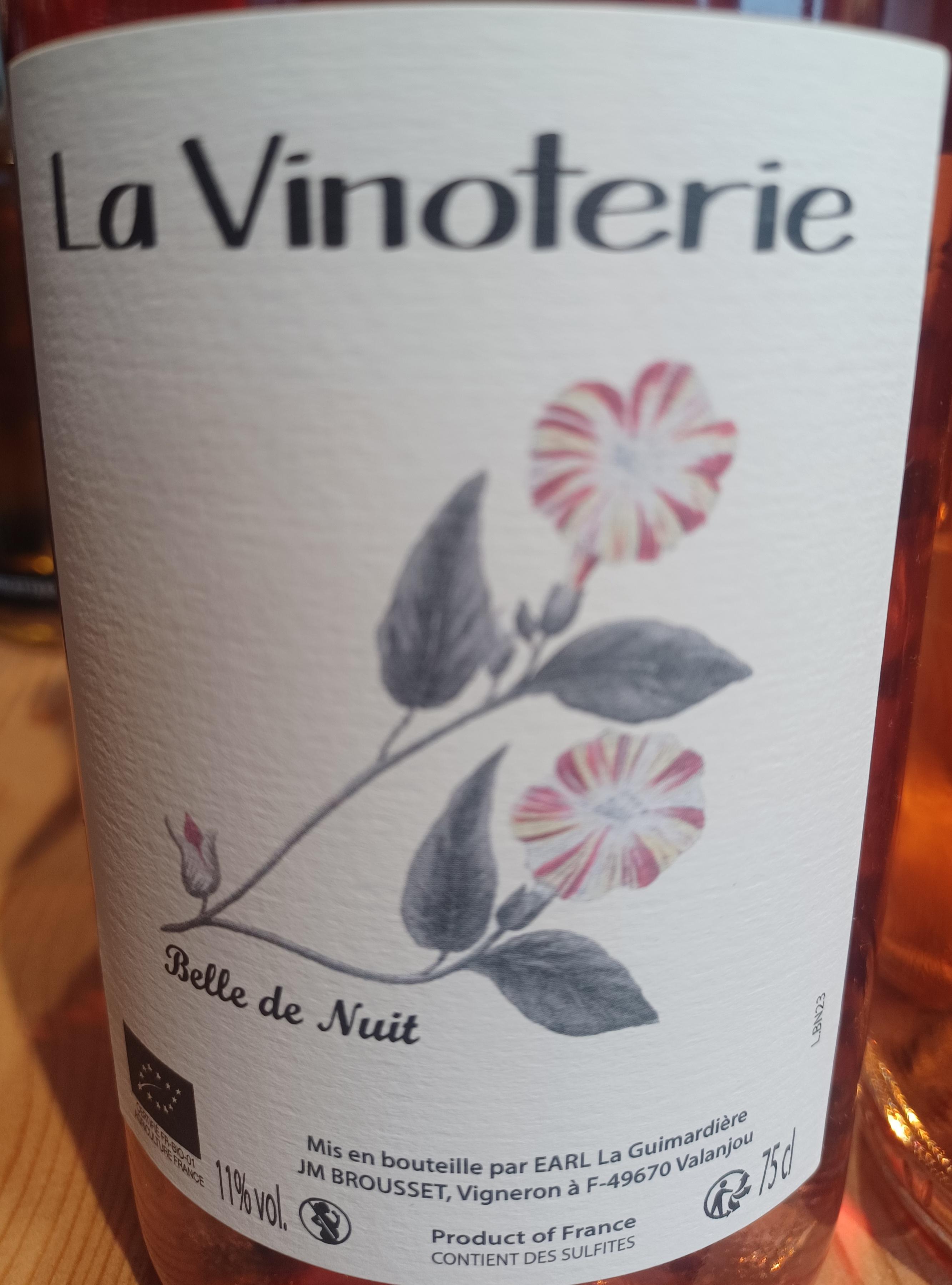 Belle de nuit - La Vinoterie - jean-marie-brousset 