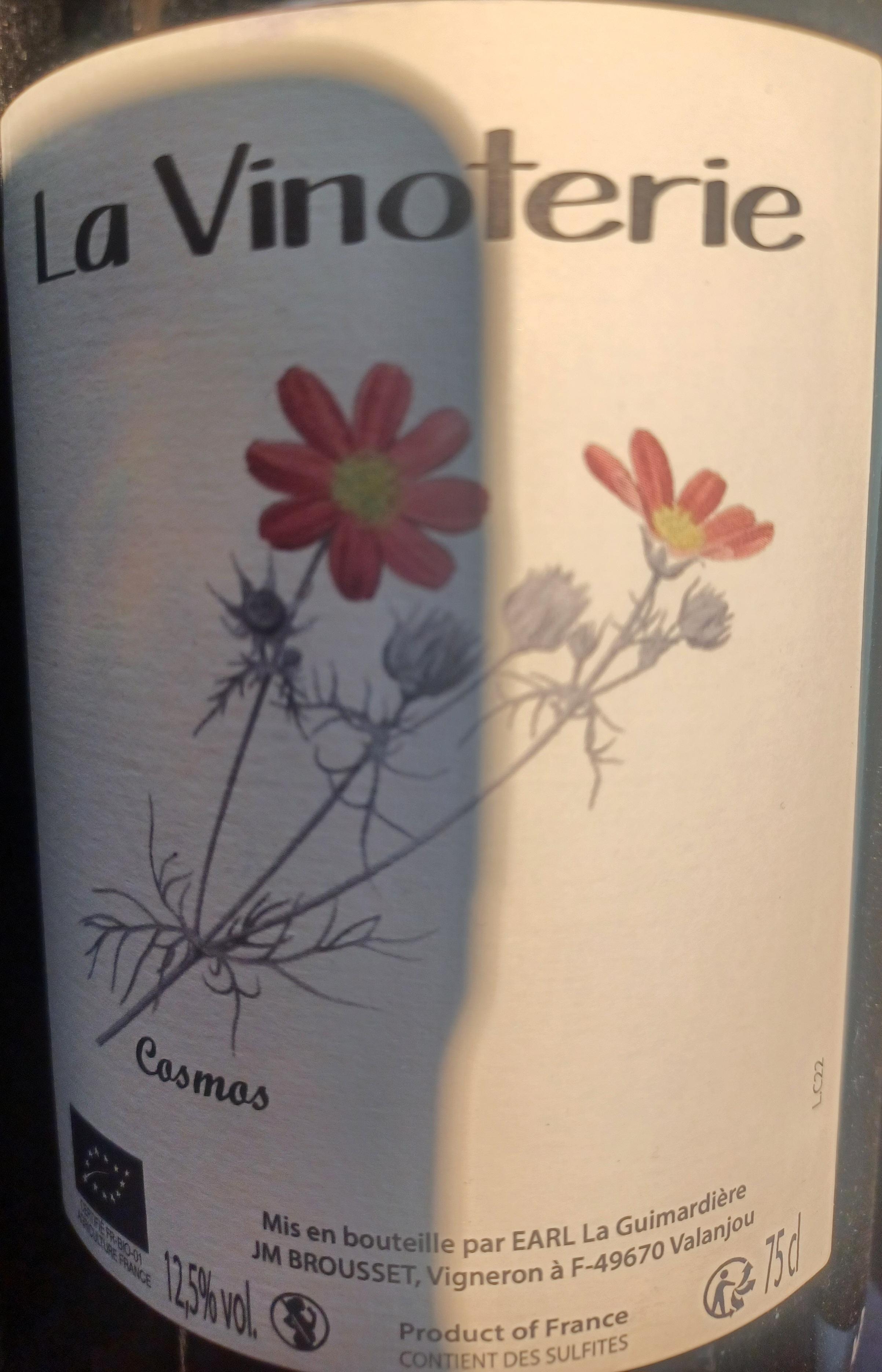 Cosmos - La Vinoterie - jean-marie-brousset 