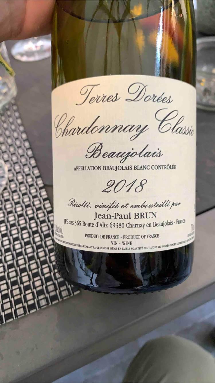 Terre Dorées Chardonnay Classique - Domaine des Terres Dorées - jean-paul-brun 