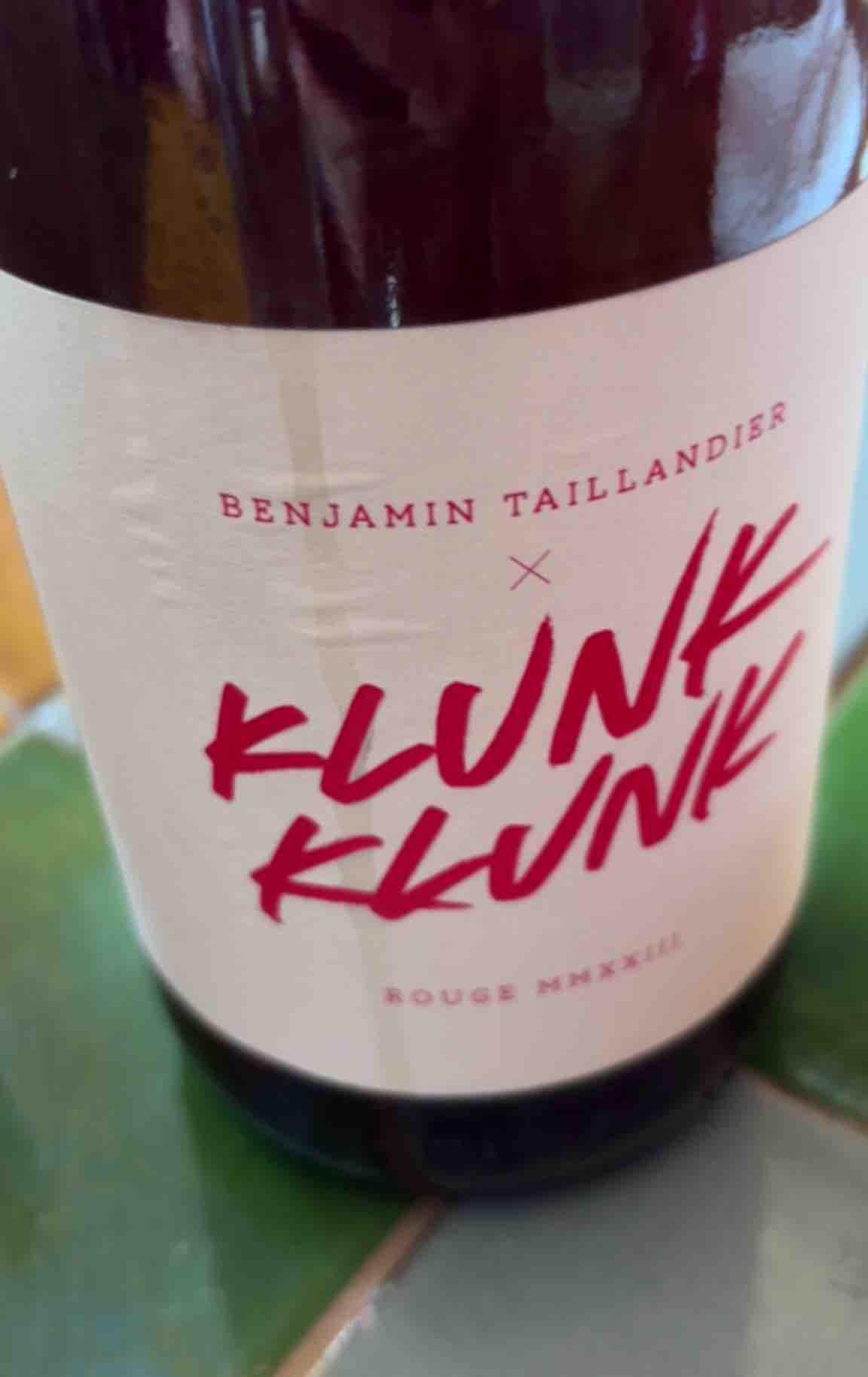 Klunk Klunk - Domaine Benjamin Taillandier - benjamin-taillandier -2021