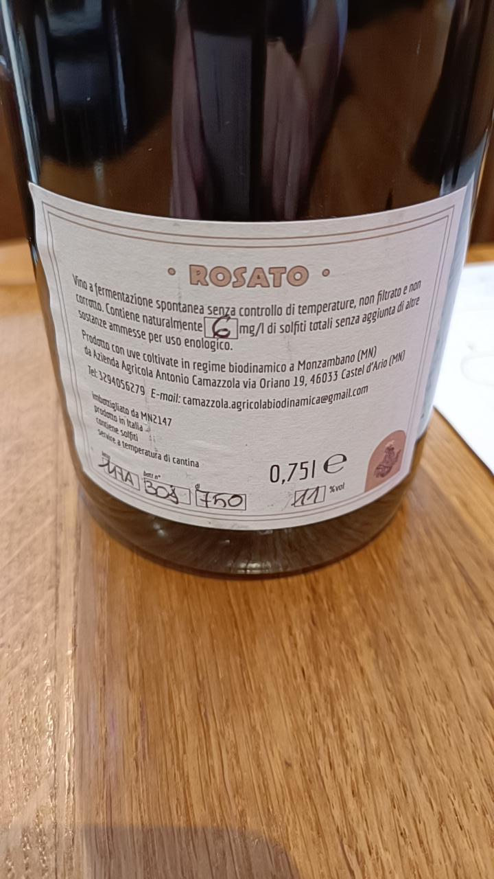 Rosato - Vigne Del Pellagroso - antonio-camazzola -2018