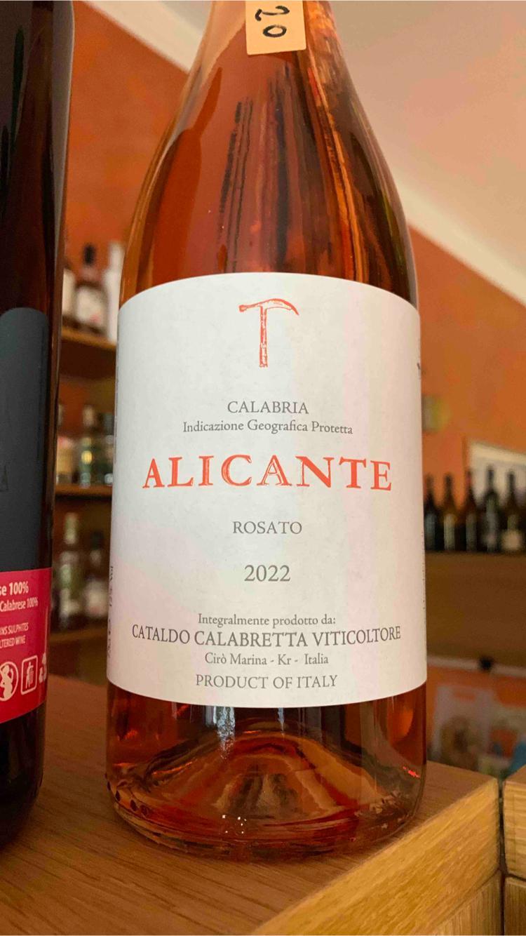 ALICANTE IGP Calabria Rosato - Cataldo Catabretta - cataldo-calabretta -2022