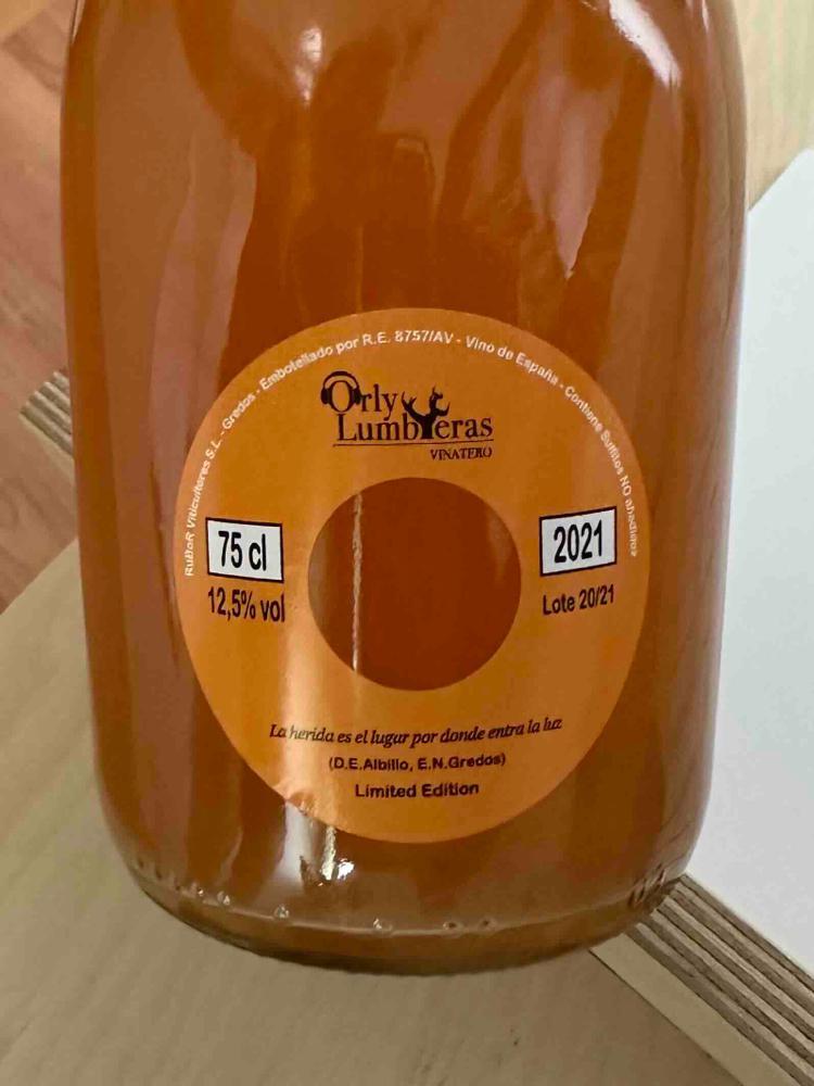 Limited edition 2021 - Orly Lumbreras Viñador - orly-lumbreras -2021