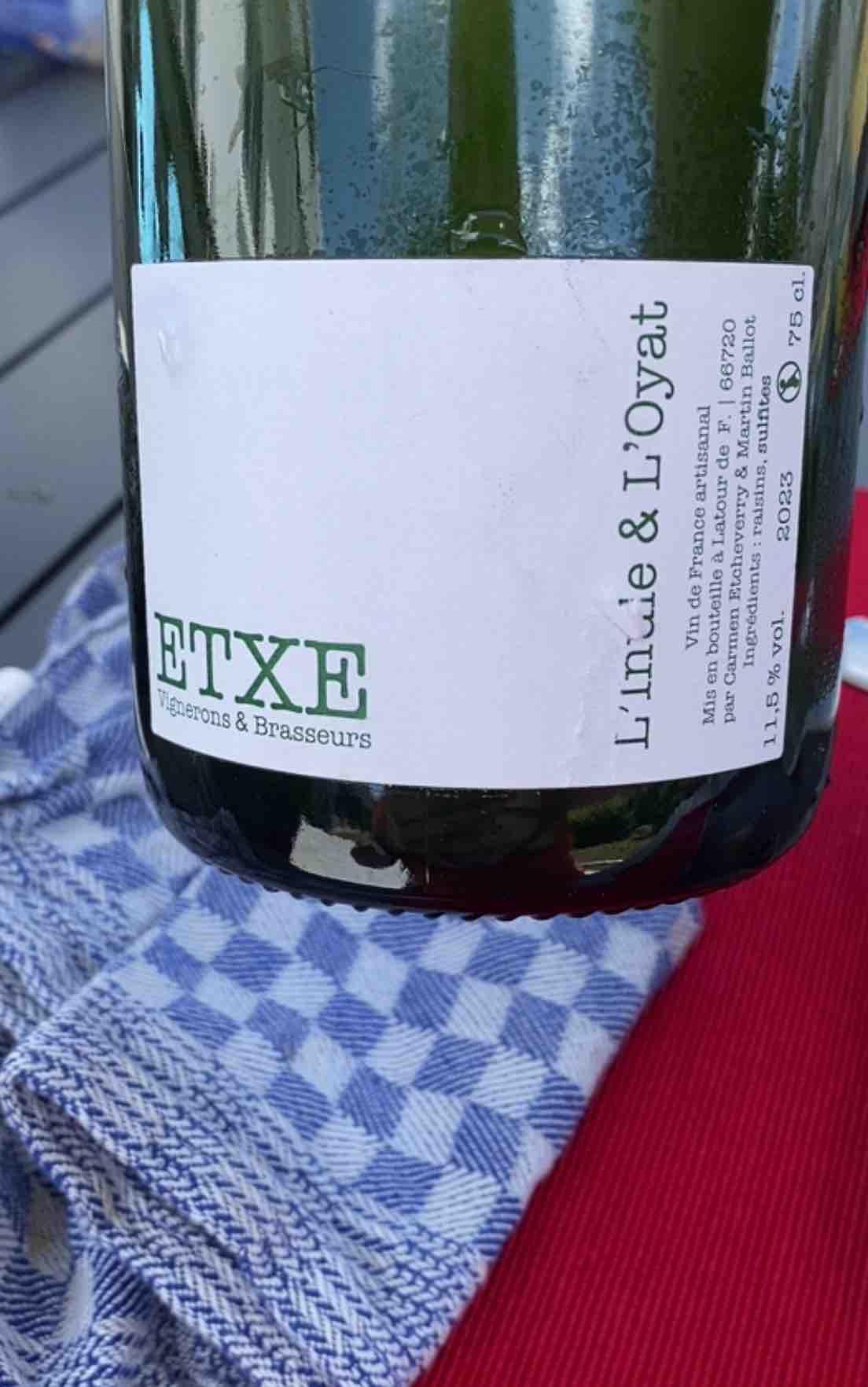 L’inule et l’oyat - ETXE - Vignerons & Brasseurs - carmen-etcheverry-et-martin-ballot -2023