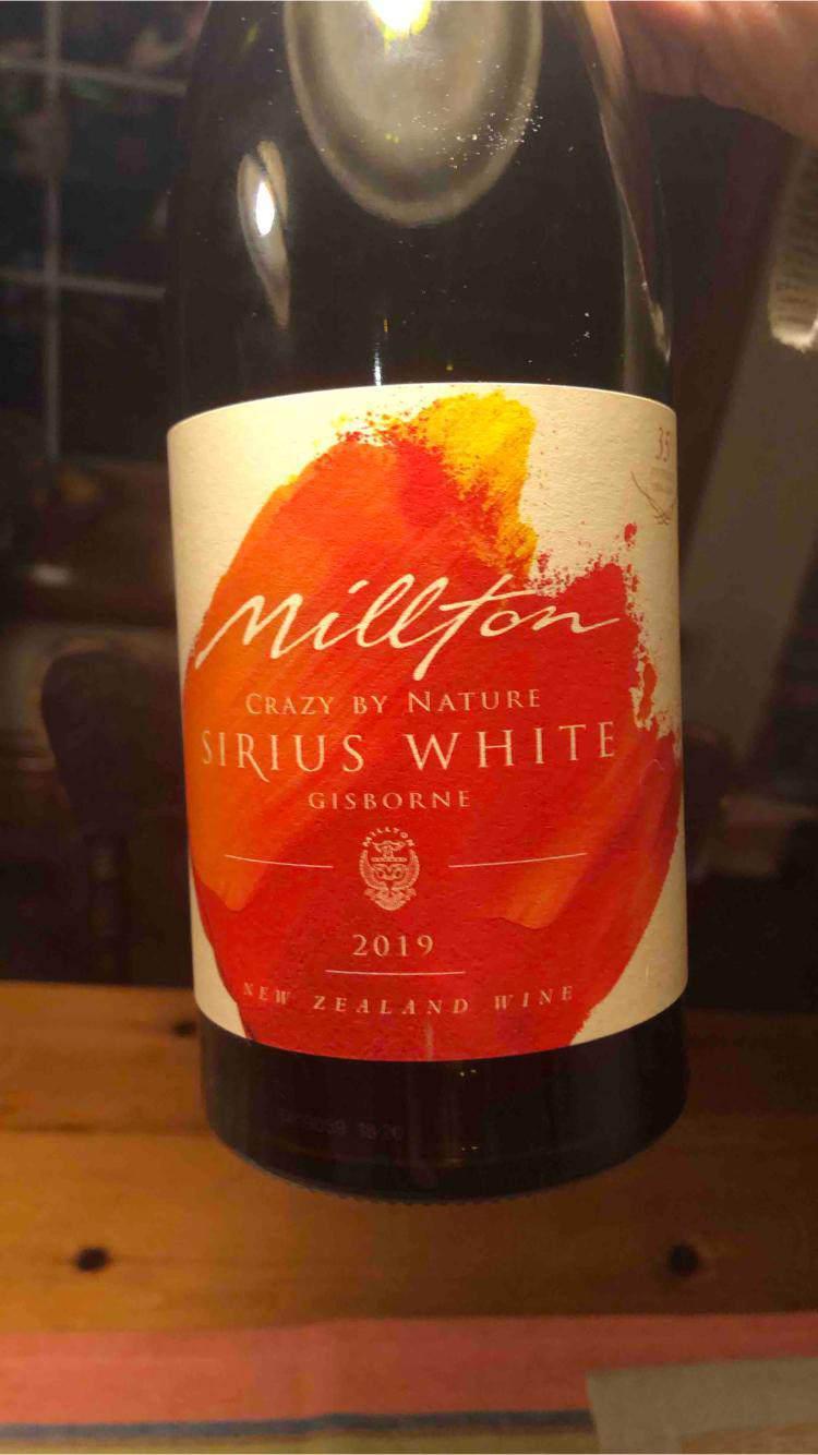 Crazy By Nature Sirius White - Millton Wines - james-annie-millton 