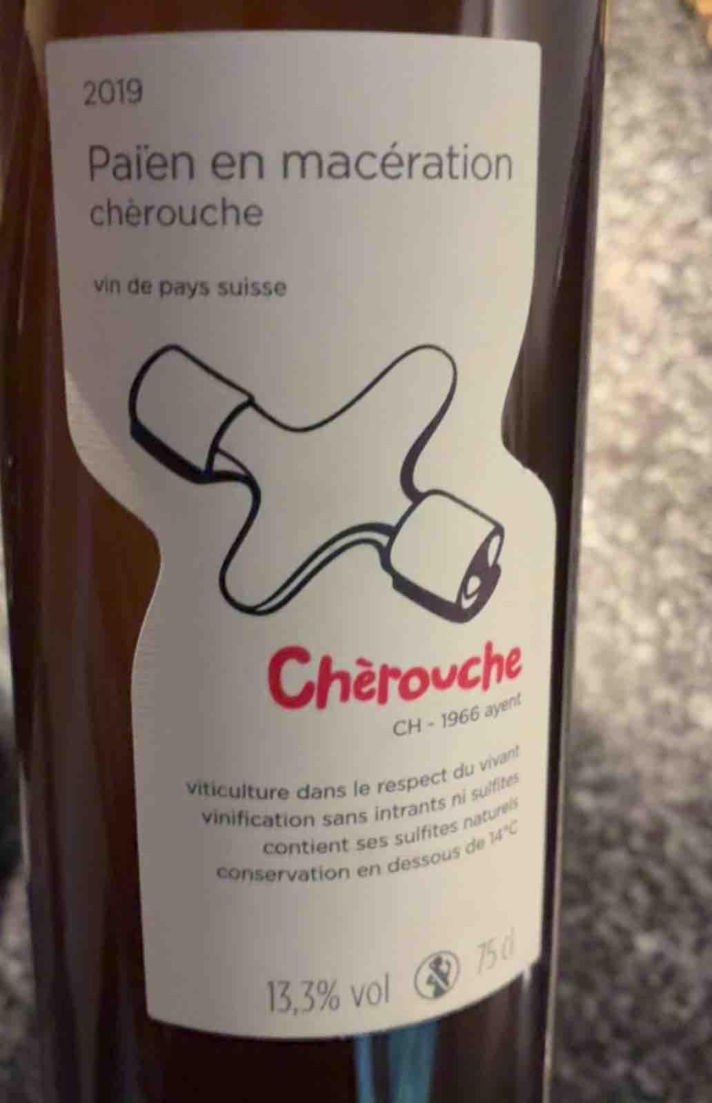 Paien en macération - Domaine de Chèrouche - andrea-grossmann-marc-balzan -2019