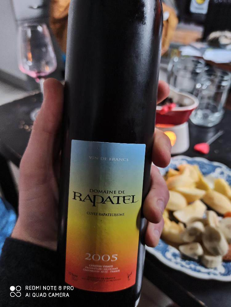 Rapatelissime Rouge - Domaine de Rapatel - christine-gerard-eyraud 