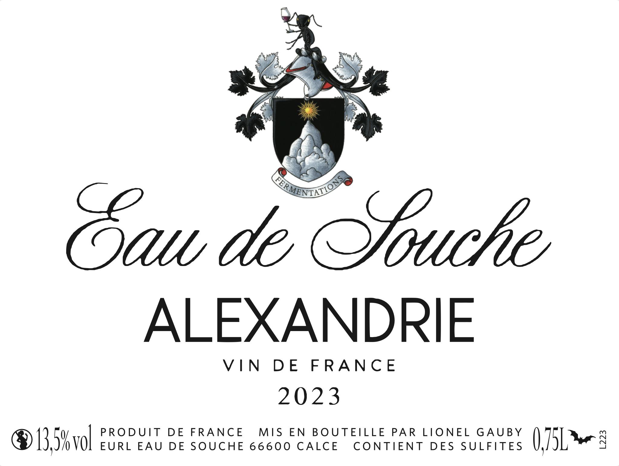Alexandrie - Eau De Souche - lionel-gauby -2023