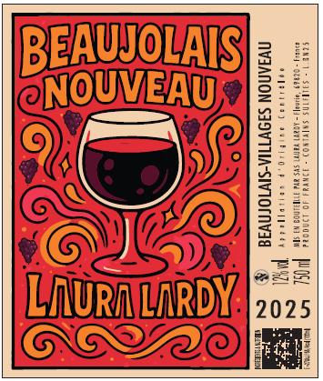 BEAUJOLAIS NOUVEAU - Domaine Laura Lardy - laura-lardy -2025