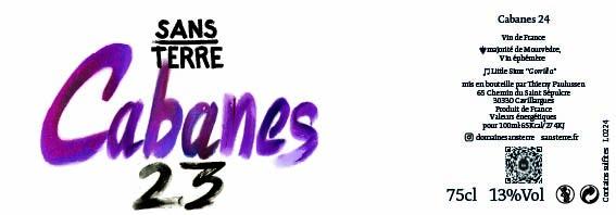 Cabanes - Domaine Sans Terre - thierry-paulussen 