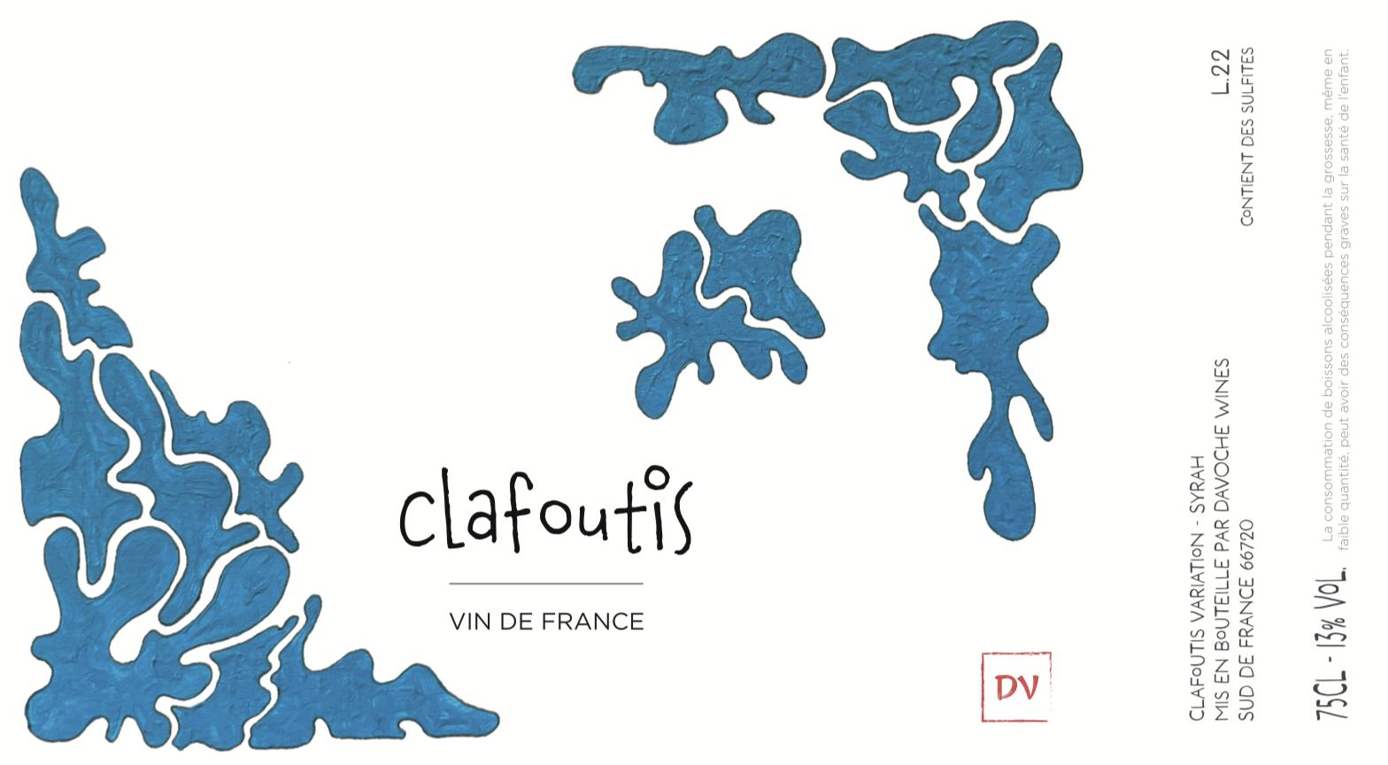 Clafoutis Variation Syrah - Davoche Wines - tess-et-charles -2022