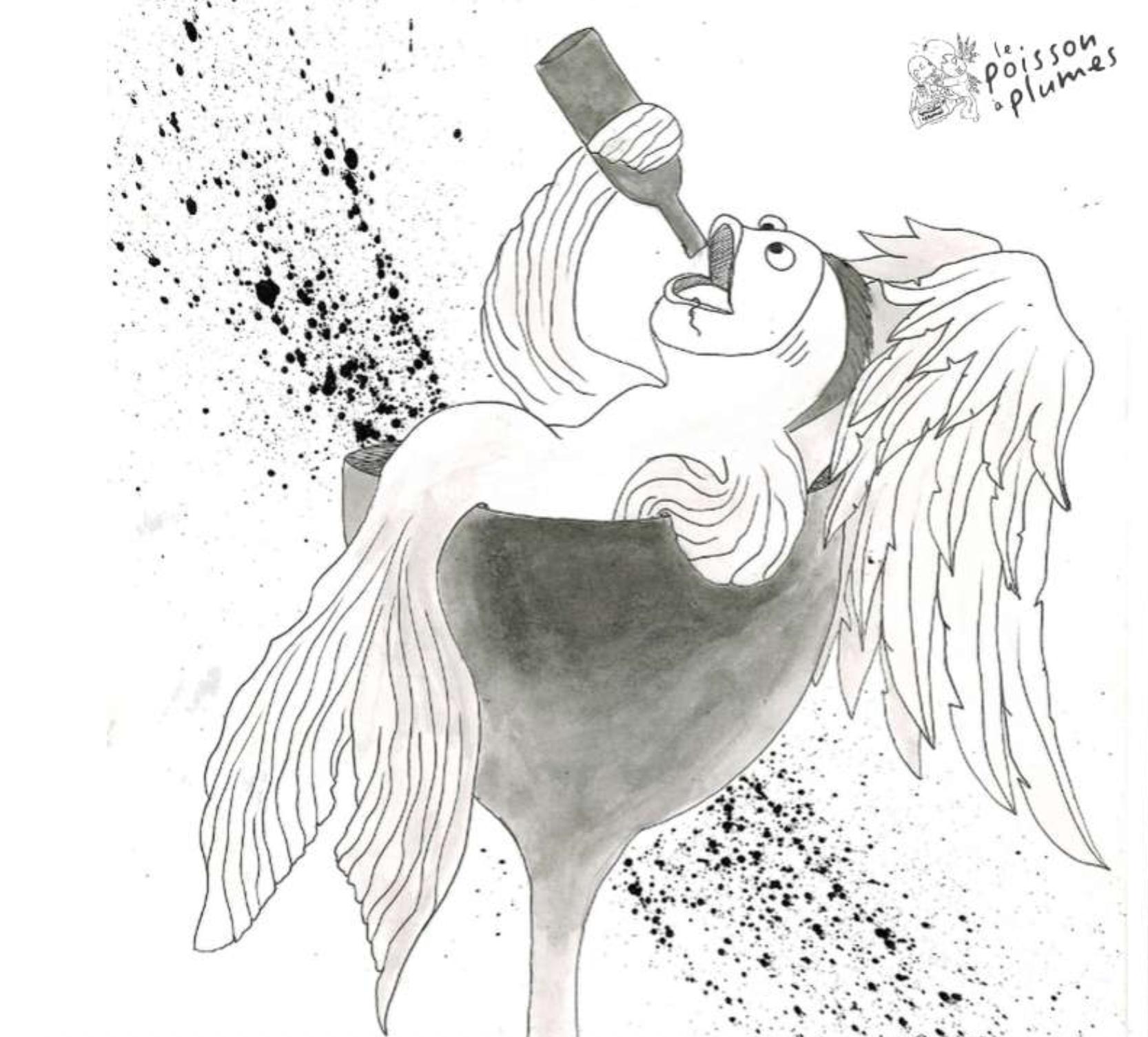 Comme un clown - Le Poisson à Plumes - guillaume-robert 