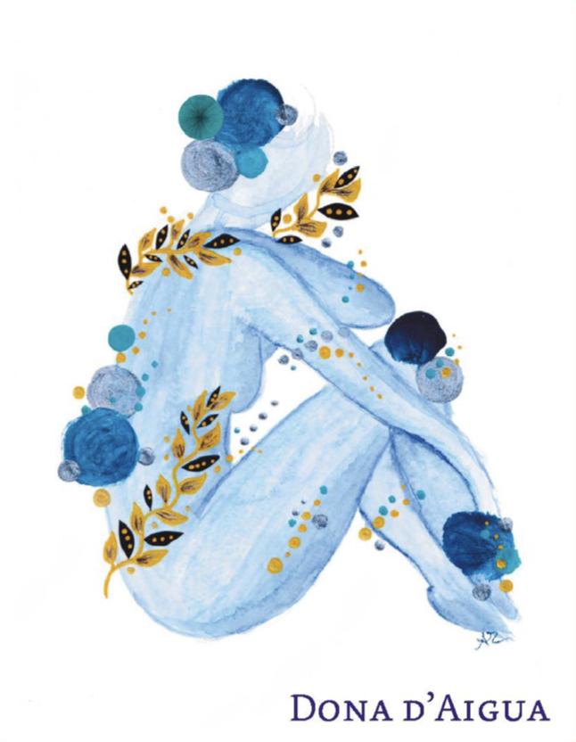 Dona d'Aigua X Philippe Morat - L'Âme Bleue - perrine-loeuilleux-alix-wineglass-gypsy-queen 