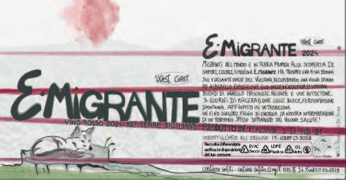 Emigrante rosso - Tre.Mi.La. Etna wines - gloria-di-paola 