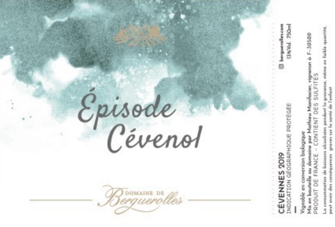 Episode Cévenol Rosé - Domaine De Berguerolles - mathieu-manifacier 