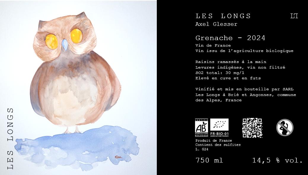 Grenache 24 - Domaine des Longs - axel-glesser -2024