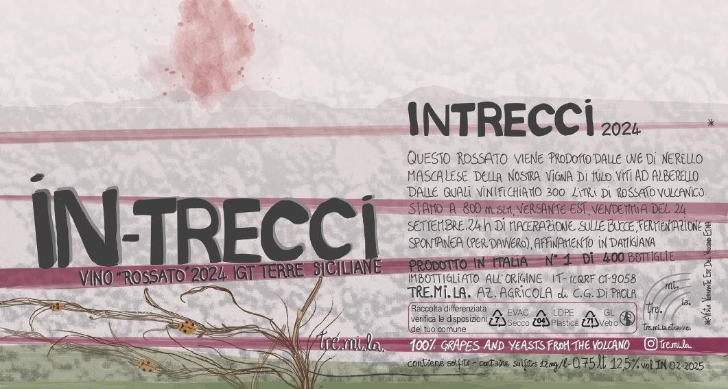 Intrecci - Tre.Mi.La. Etna wines - gloria-di-paola -2024
